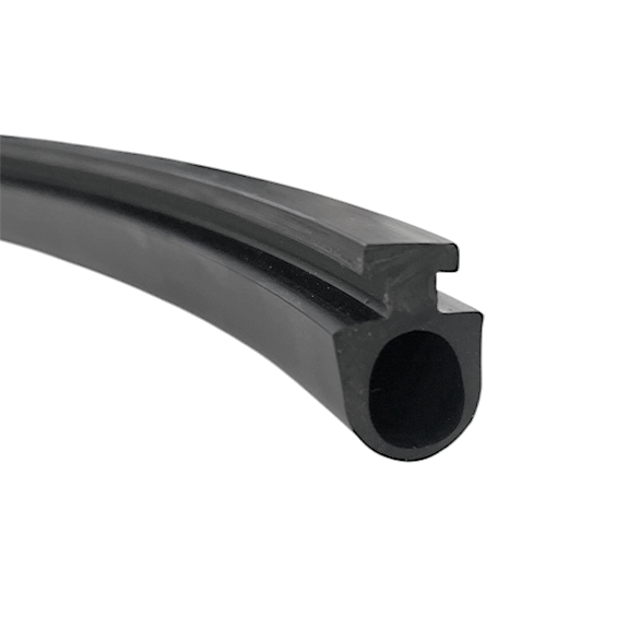 0-140-07-24896 | Rubber Weatherstripping for PATIO Bottom Rail