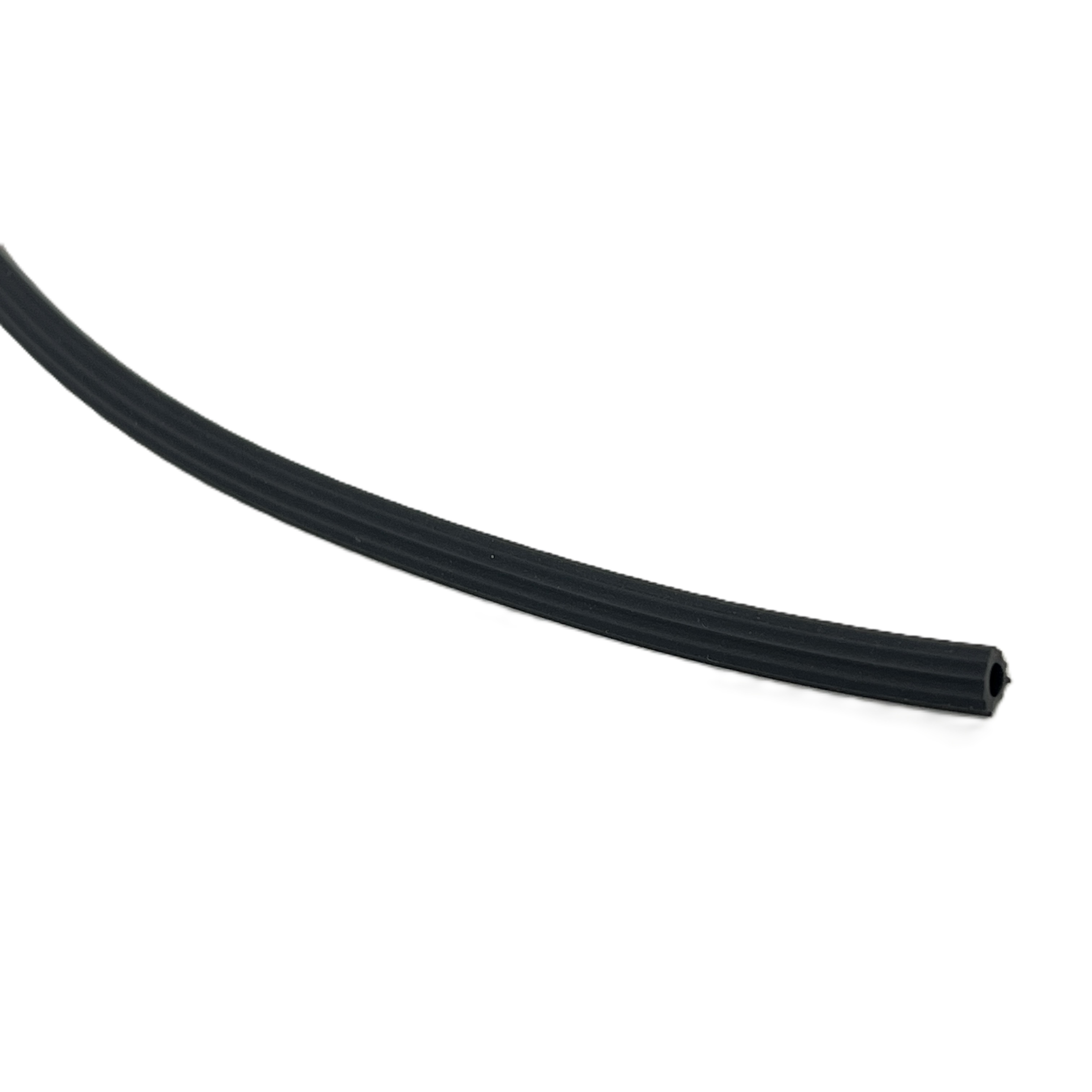 0-151-R1-00110 | Rubber Fabric Spline 3/16" (4.5mm) Diameter | Black