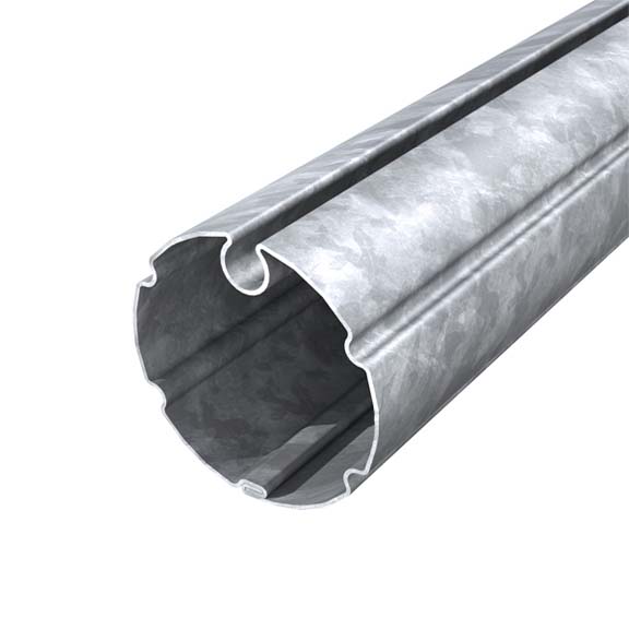 0-154-TU-G6321 | Rollux- 2 1/2" (63mm) Galvanized Grooved Tube 19' FT