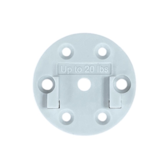 6-700-BR-SQ012 | Motor Plastic Plate Adapter for HM System (25 & 35mm Motor)