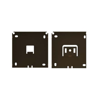 0-154-BR-38HFX | 4"Fascia EasyTab Install.Brackets|SmallTM| 2"(50mm)Proj.